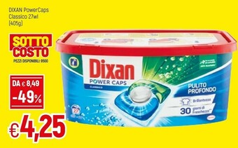 Famila Dixan Detersivo lavatrice offerta