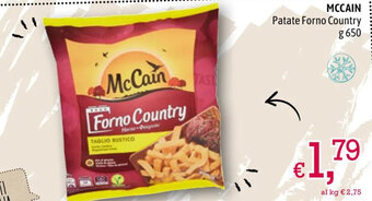 A&O MCCAIN Patate Forno Country g 650 offerta