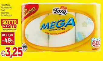 Famila Foxy Rotoli di carta offerta