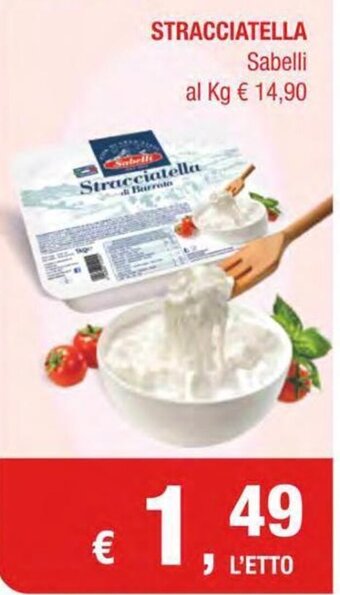 Crai STRACCIATELLA Sabelli offerta
