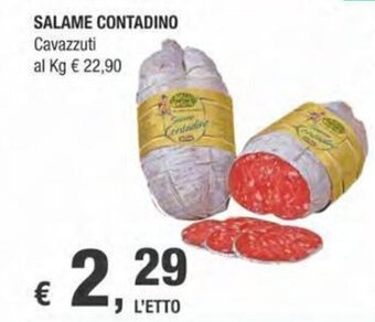 SALAME CONTADINO Cavazzuti