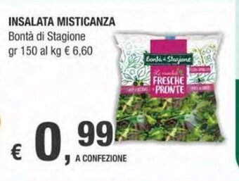 INSALATA MISTICANZA Bontà di Stagione gr 150