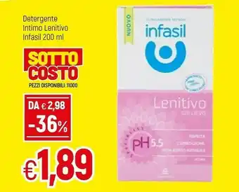 Famila Infasil Detergente intimo offerta