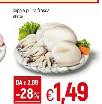 Famila Seppia Pulita Fresca offerta