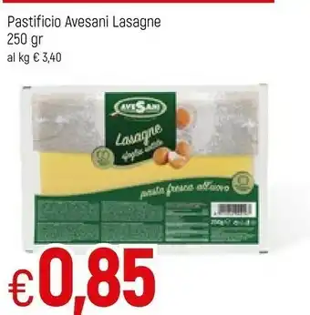 Famila Avesani Lasagne offerta