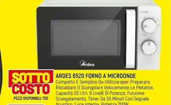 Famila Ardes Microonde offerta
