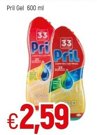 Famila Pril Detersivo lavastoviglie offerta