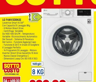 Famila LG Lavatrice Lg offerta