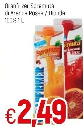Famila Oranfrizer Succhi di frutta offerta