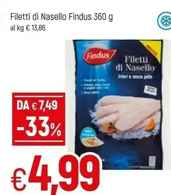 Famila Findus Nasello offerta