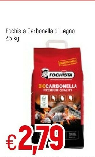 Famila Fochista Carbonella offerta