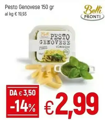 Famila Belli pronti Pesto offerta