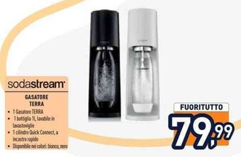 Unieuro sodastream GASATORE TERRA offerta
