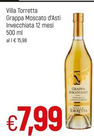 Famila Torretta Grappa offerta