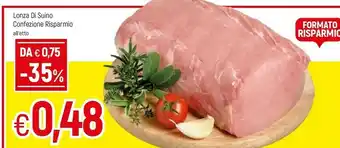 Famila Superstore Lonza Di Suino offerta