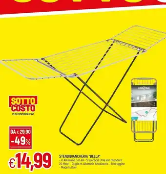Famila Superstore Bella Stendibiancheria 20 Metri offerta