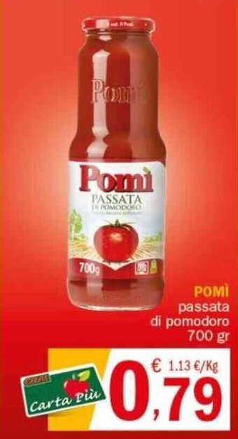 Crai POMI passata di pomodoro 700 gr offerta