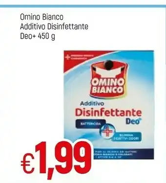 Omino Bianco Additivo Disinfettante Deo+ 450 G