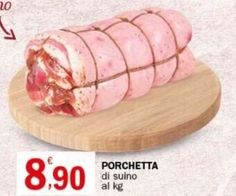 Crai PORCHETTA di suino al kg offerta