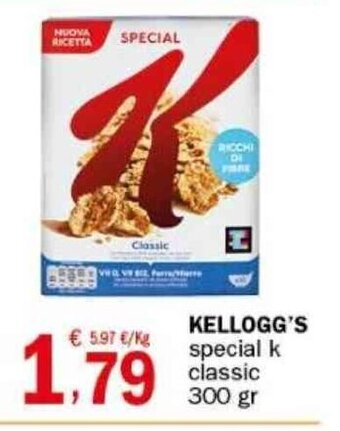 Crai KELLOGG'S special k classic 300 gr offerta