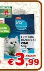 Crai Crai - Lettiera Randy Cat offerta