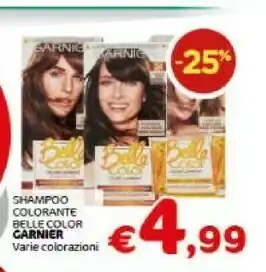 Crai Garnier Belle Color 9006100076397 Colore Per Capelli Nero offerta