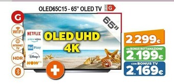 LG OLED65C15LA 165,1 Cm (65") 4K Ultra HD Smart TV Wi-Fi Bianco