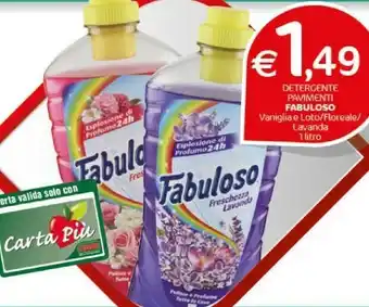 Crai Fabuloso Detersivo Pavimenti Lavanda 1000 Ml offerta