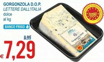 MD Discount Lettere dall'Italia Gorgonzola D.O.P offerta