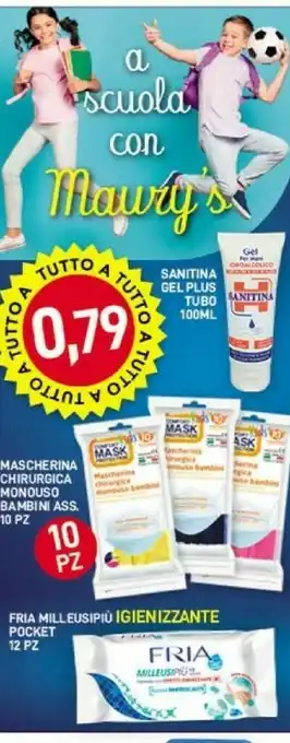 Maury's Fria Milleusi Piu Igienizzante offerta