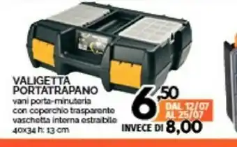Valigetta Portatrapano