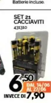 Set 21 Cacciaviti