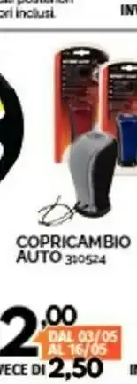 Orizzonte Copricambio Auto 310524 offerta