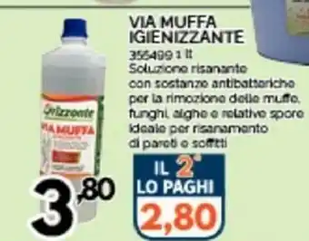 Via Muffa Igienizzante