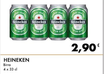 Iper Tosano HEINEKEN Birra 4 x 33 cl offerta