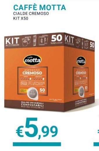 Eté CAFFÈ MOTTA CIALDE CREMOSO KIT X50 offerta