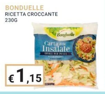 Eté BONDUELLE RICETTA CROCCANTE 230G offerta