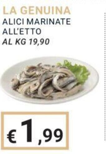 Eté LA GENUINA ALICI MARINATE ALL'ETTO AL KG offerta