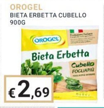 Eté OROGEL BIETA ERBETTA CUBELLO 900G offerta