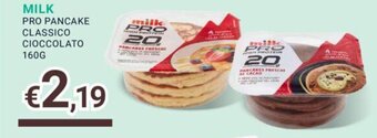 Eté MILK PRO PANCAKE CLASSICO CIOCCOLATO 160G offerta