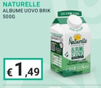 Eté NATURELLE ALBUME UOVO BRIK 500G offerta