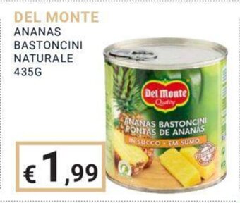 Eté DEL MONTE ANANAS BASTONCINI NATURALE 435G offerta