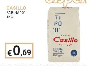 Eté CASILLO FARINA "0" 1KG offerta