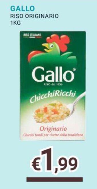 Eté GALLO RISO ORIGINARIO 1KG offerta
