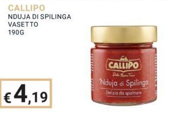 CALLIPO NDUJA DI SPILINGA VASETTO 190G
