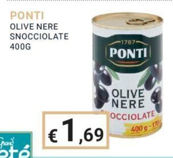 Eté PONTI OLIVE NERE SNOCCIOLATE 400G offerta