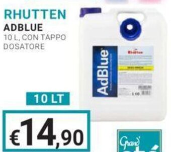 RHUTTEN ADBLUE 10 L, CON TAPPO DOSATORE