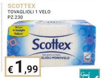 Eté SCOTTEX TOVAGLIOLI 1 VELO PZ.230 offerta