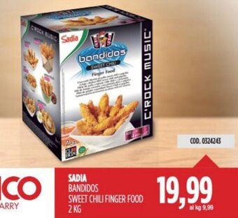 SADIA BANDIDOS SWEET CHILI FINGER FOOD 2 KG