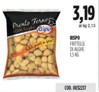 RISPO FRITTELLE DI ALGHE 1,5 KG